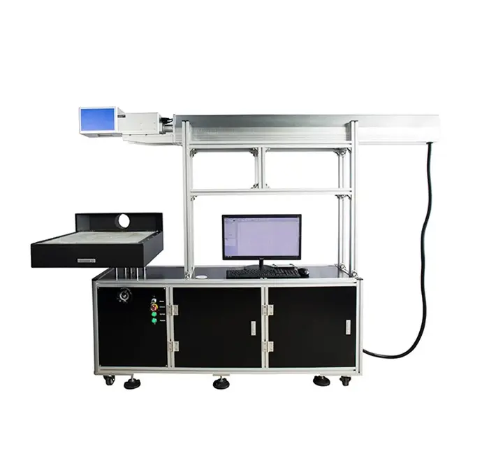 CO2 Large Scan Field Laser Marking Machine For Rubber﻿﻿​