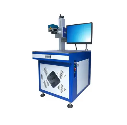 15W 30W 50W CO2 Laser Marking Machine For Cloth Marking