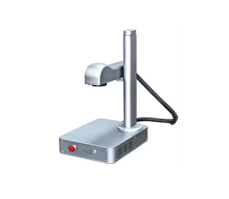 Small Silver Laser Marking Machine  for Silicone Rubber﻿﻿