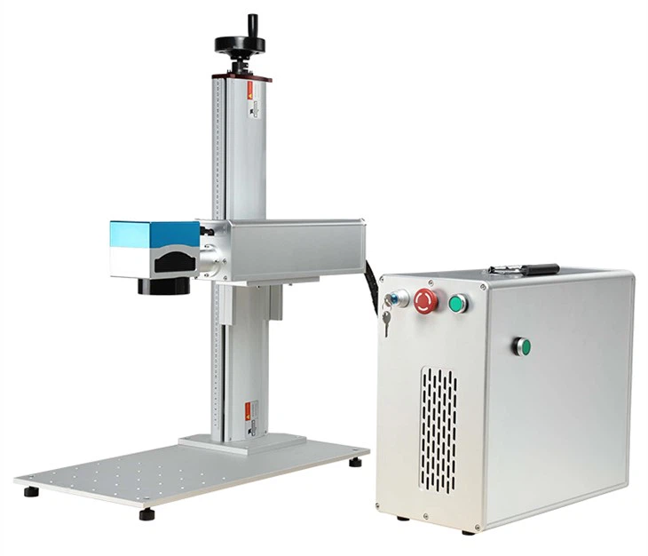 ﻿20W 30W 50W Portable Auto Focusing Fiber Laser Engraving Machine