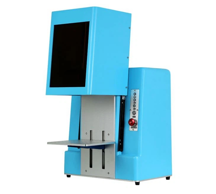 20K Mini Desktop Intelligent  Fiber Laser Marking Machine﻿﻿