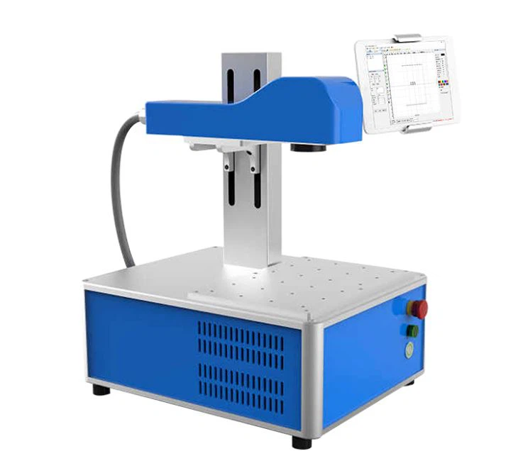 20W 30W Handheld Fiber  Laser Printer For Metal Marking