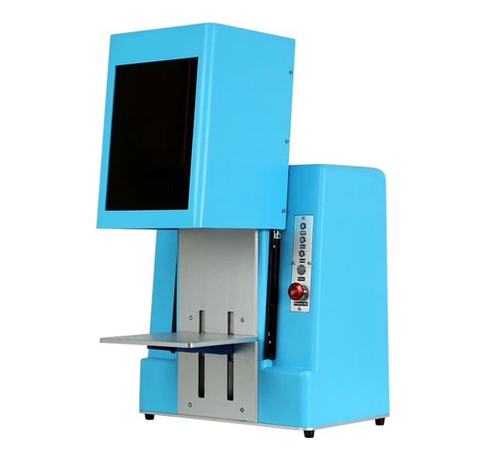 ﻿Fiber Laser Engraver Mini Portable 20W Laser Marking Machine For Metal