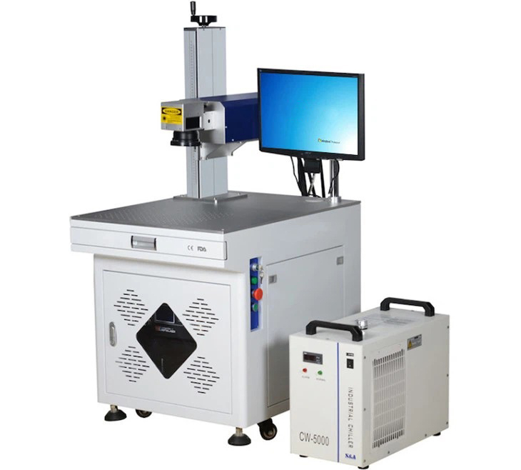 ﻿15W Desktop UV Laser Marking Machine For Glass Cutting