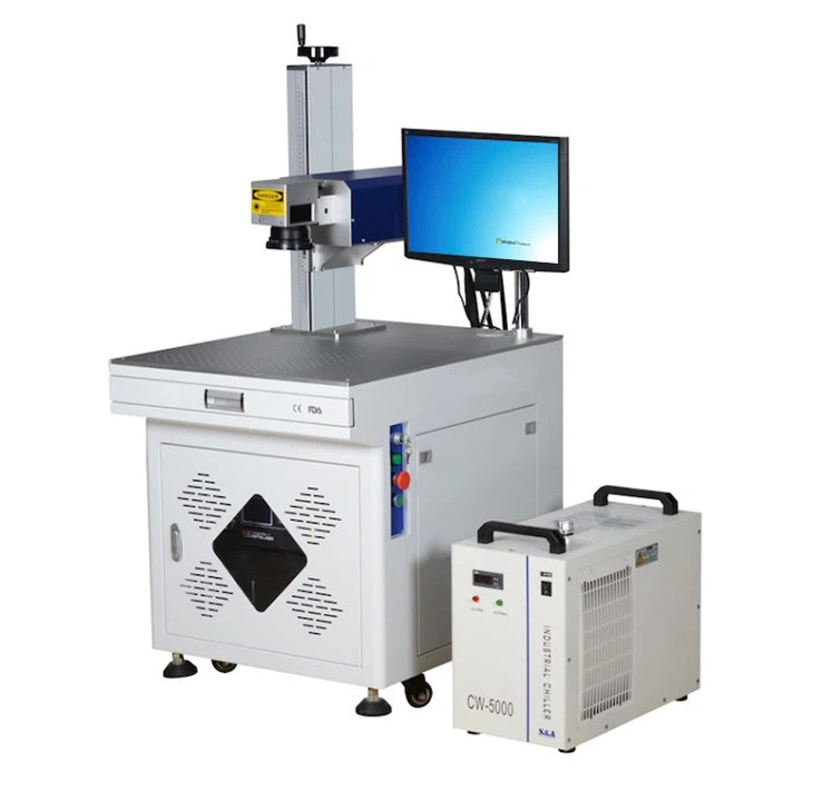 ﻿5W Green Laser Marking  Machine For Glass Drilling