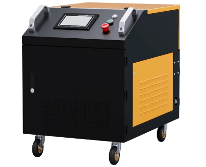 Laser Cleaning Machine For Greasing Removal Of Helicopter Parts