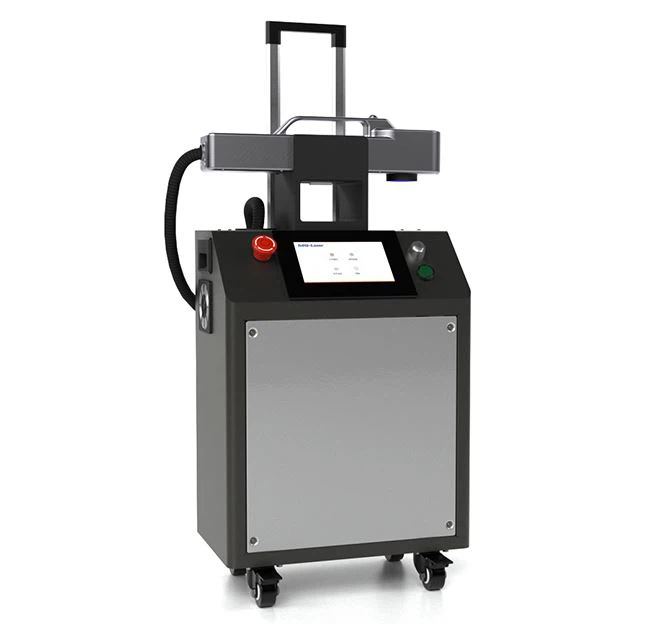 ﻿﻿50W Luggage Type Fiber Laser Cleaner For Metal And Non-metal Cleaning﻿﻿