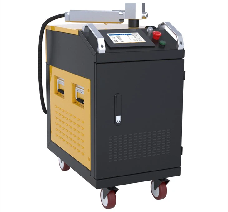﻿C100A 100W Fiber  Laser Cleaning Machine