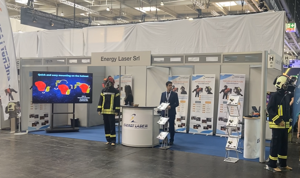 Energy Laser presenting iFalconHM at Insterchutz 2022 Energy Laser presenting iFalconHM at Insterchutz 2022