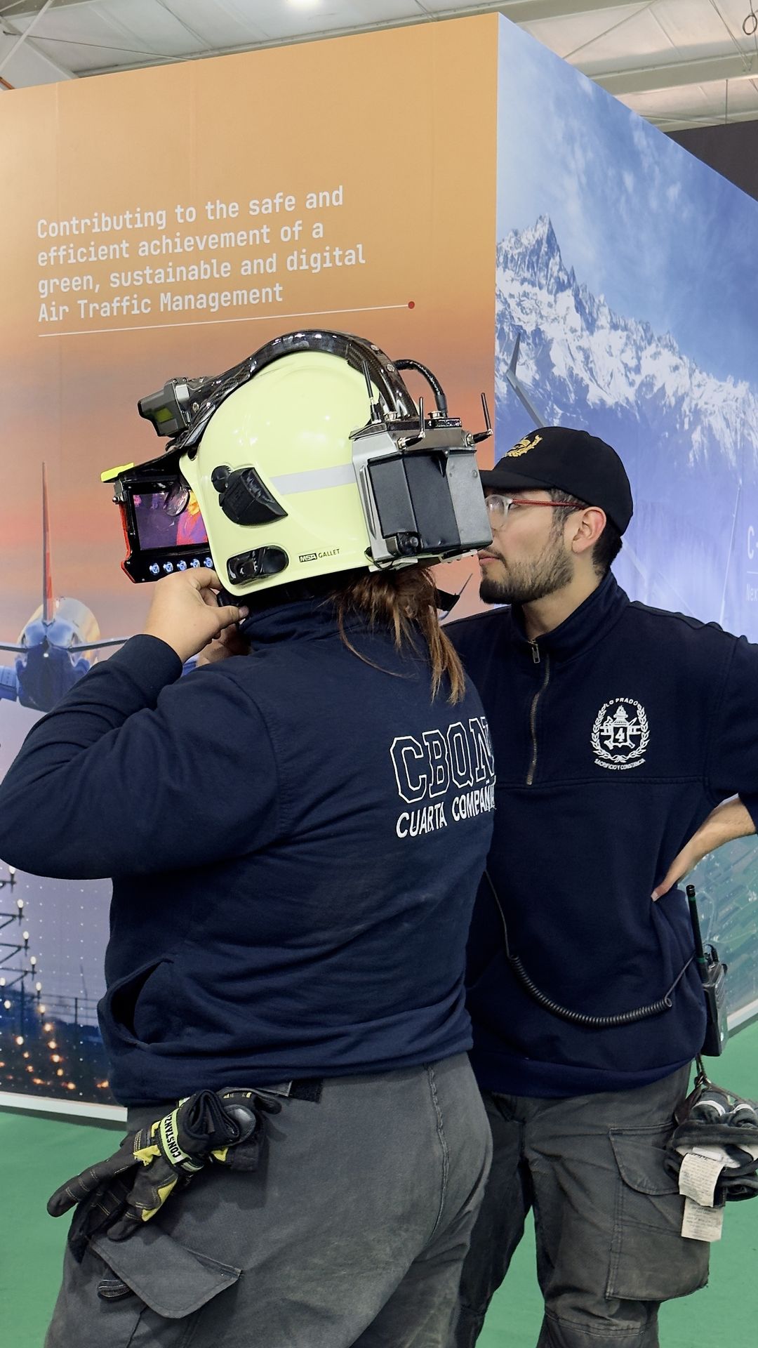 iFalconHM testing during FIDAE 2024