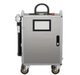 300W Luggage Type Pulse Laser Cleaner For Outdoor Cleaning Service﻿﻿