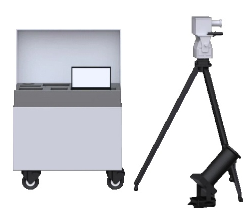 ﻿﻿Remote Laser Stripping Machine Cleans Tower Rust﻿﻿