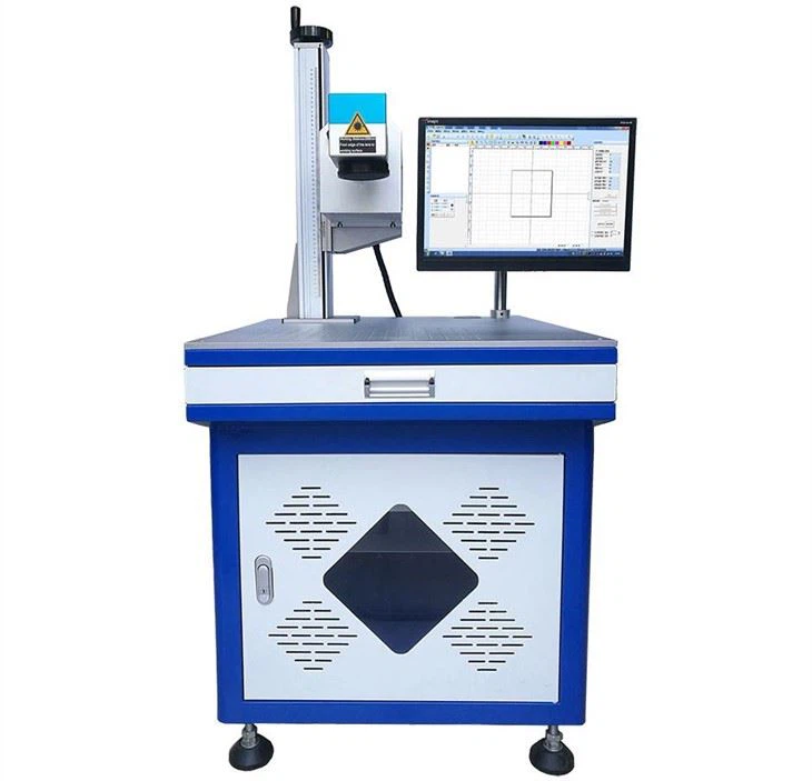Desktop CO2 Laser Marking Machine for Rubber Plastic﻿﻿