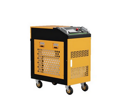 ﻿﻿300 Watt Pulsed Laser Cleaning Machine With Water Chiller  For Car Paint Stripping﻿﻿