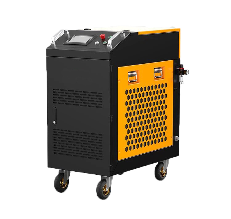 ﻿Industrial 500W PW Laser Cleaning Machine With Water Tank  For Metal Surface Preparation