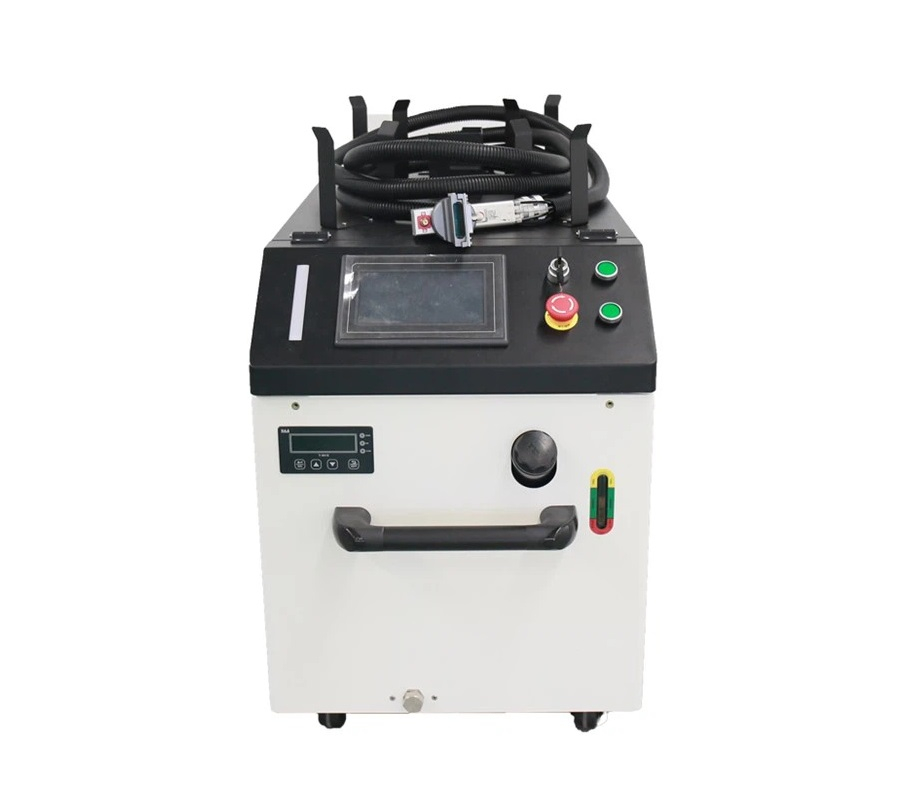 Compact Continuous Laser  Cleaner For Soot Removal From Wall